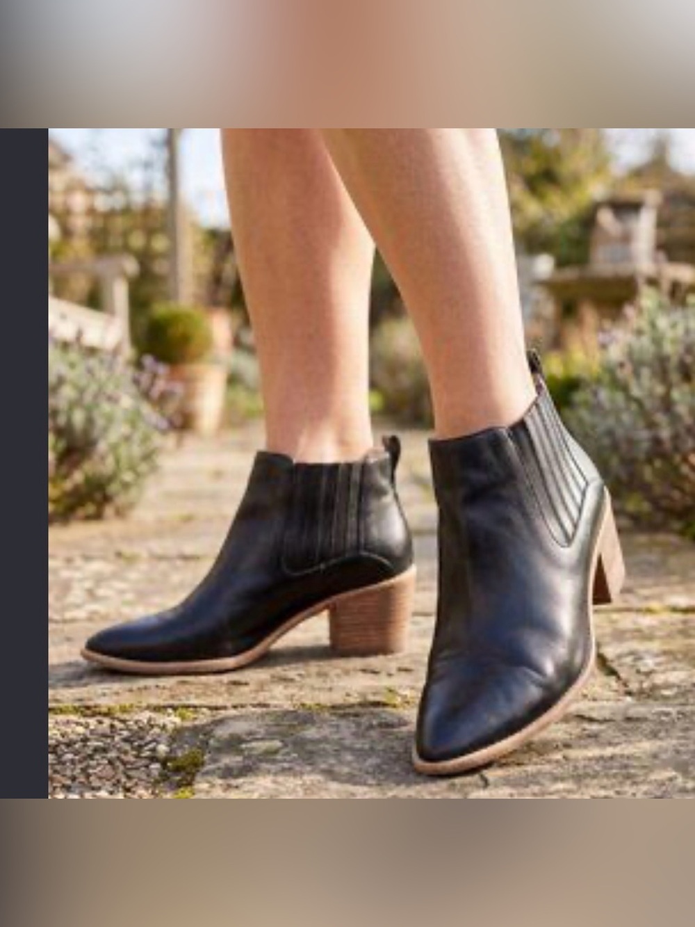 MADEWELL Sonia Lowcut Chelsea Leather Booties 7.5